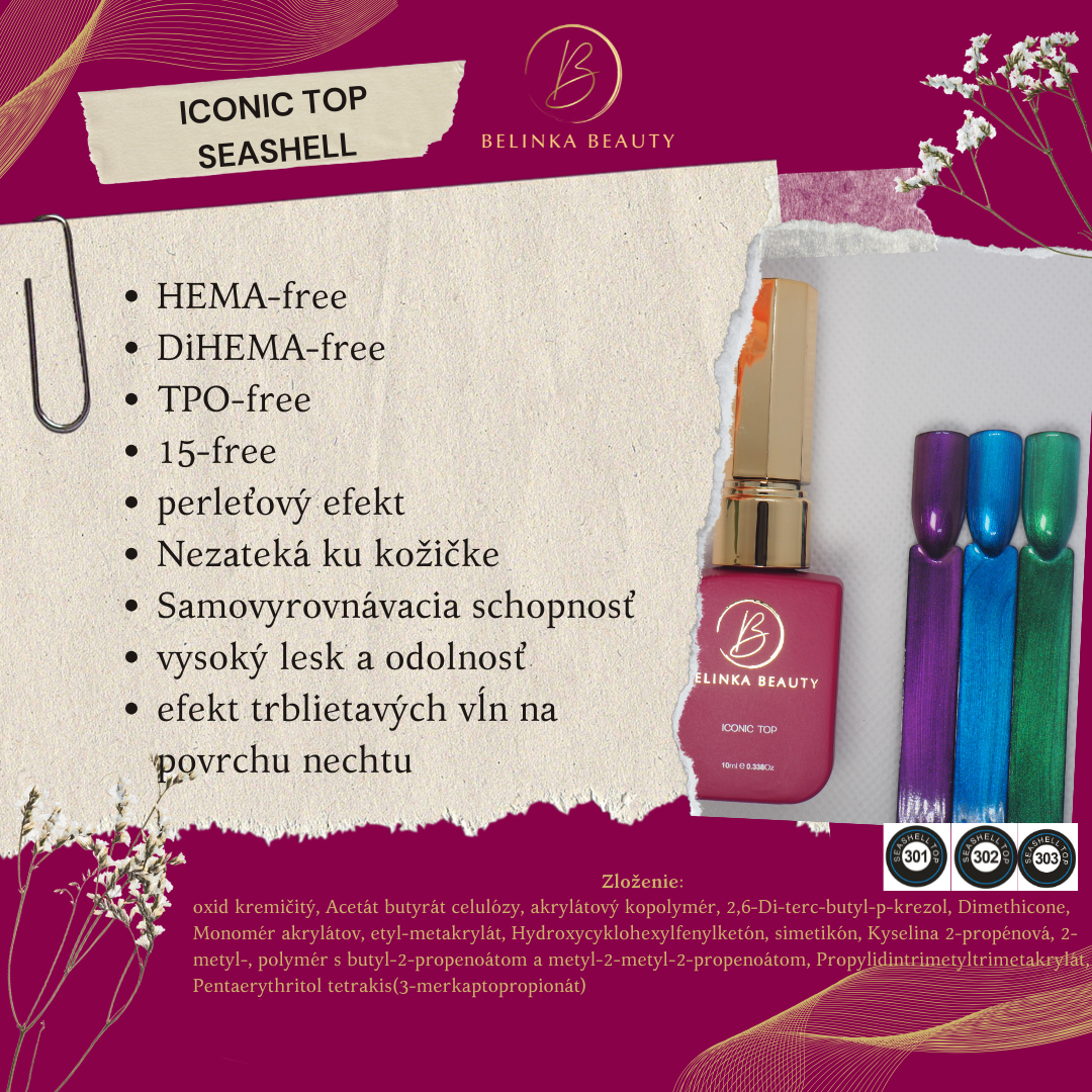 Iconic Top - Seashell 303