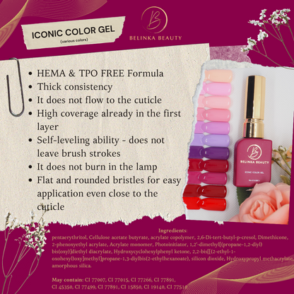 Iconic Color Gel - Pink Purpose (6)