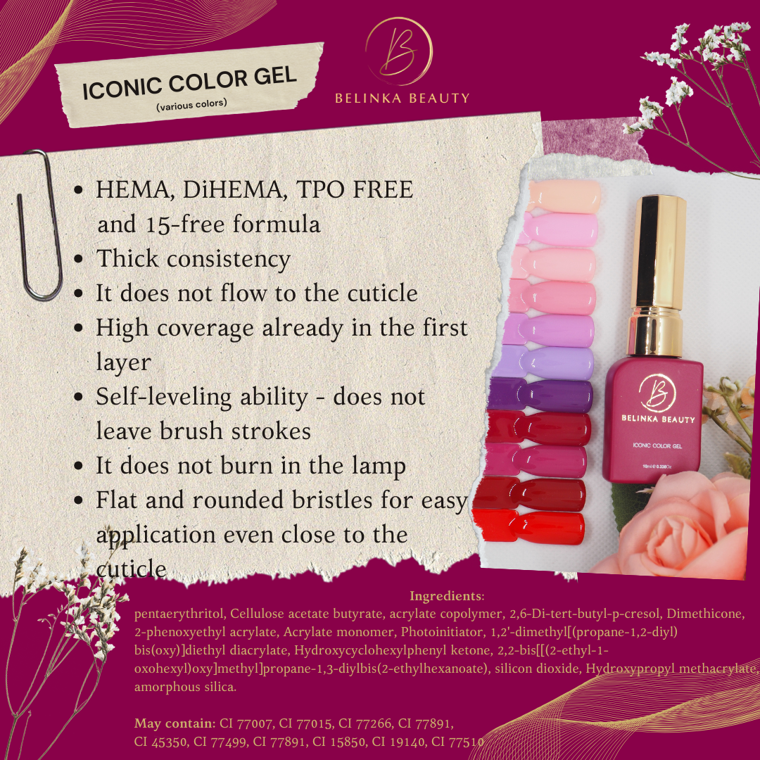 Iconic Color Gel - Magenta Baby (10)